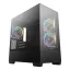 DeepCool CG380 3F Midi Tower Fekete