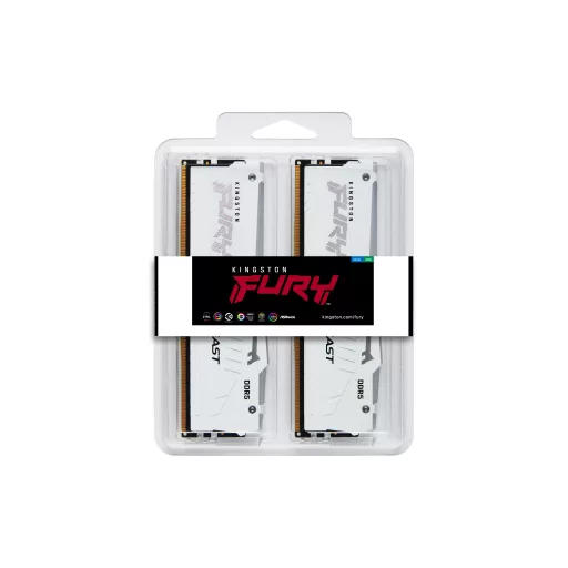 Kingston Technology FURY Beast RGB 32 GB 2 x 16 GB DDR5 5600 MT/másodperc 288-pin DIMM