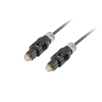   Lanberg CA-TOSL-10CC-0030-BK InfiniBand és száloptikai kábel 3 M Toslink (digitális optikai) kábel Fekete