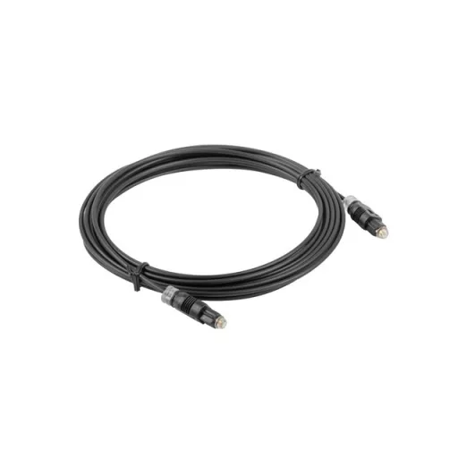 Lanberg CA-TOSL-10CC-0030-BK InfiniBand és száloptikai kábel 3 M Toslink (digitális optikai) kábel Fekete