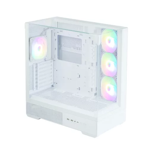 Zalman P40 Prism Plus White Midi Tower Fehér