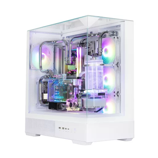 Zalman P40 Prism Plus White Midi Tower Fehér