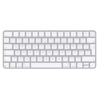   Apple Magic billentyűzet Univerzális USB + Bluetooth QWERTY Angol Ezüst, Fehér