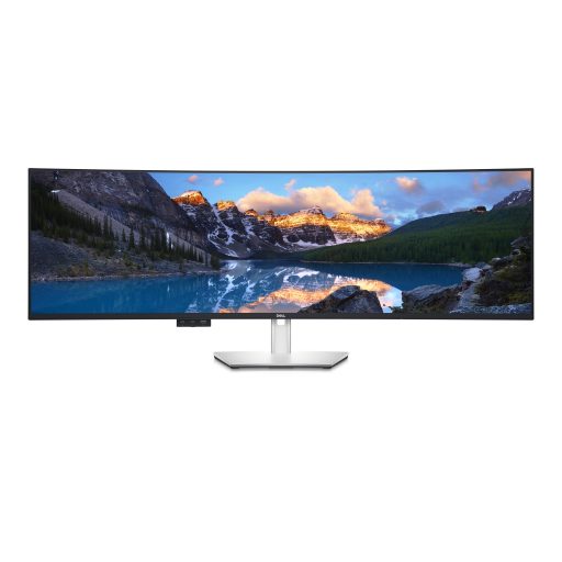 DELL UltraSharp U4924DW 124,5 cm (49") 5120 x 1440 pixelek 5K Ultra HD LCD Fekete, Ezüst