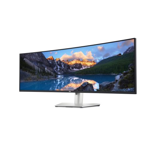 DELL UltraSharp U4924DW 124,5 cm (49") 5120 x 1440 pixelek 5K Ultra HD LCD Fekete, Ezüst