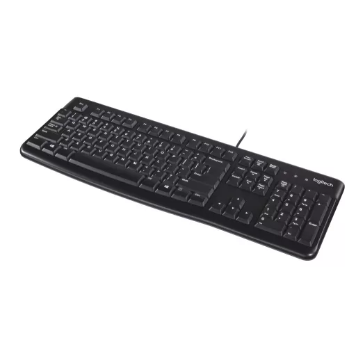 Logitech Keyboard K120 for Business billentyűzet Irodai USB QWERTY Nemzetközi amerikai Fekete