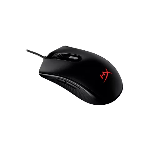 HyperX Pulsefire Core Black USB Gaming Mouse egér Játék Kétkezes USB A típus Optikai 6200 DPI
