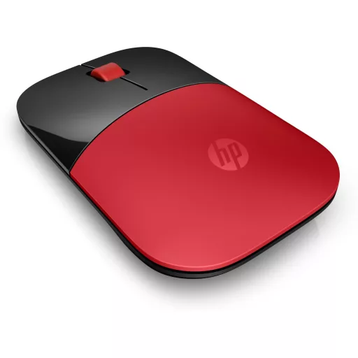 HP Z3700 Red Wireless Mouse egér Irodai Kétkezes Vezeték nélküli RF Optikai 1200 DPI