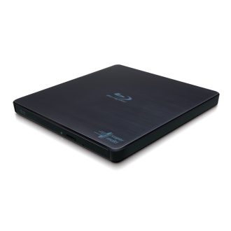   Hitachi-LG Slim Portable Blu-ray Writer optikai meghajtó Blu-Ray RW Fekete