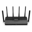 Mercusys MR47BE vezetéknélküli router 2.5 Gigabit Ethernet Háromsávos (2,4 GHz / 5 GHz / 6 GHz) Fekete