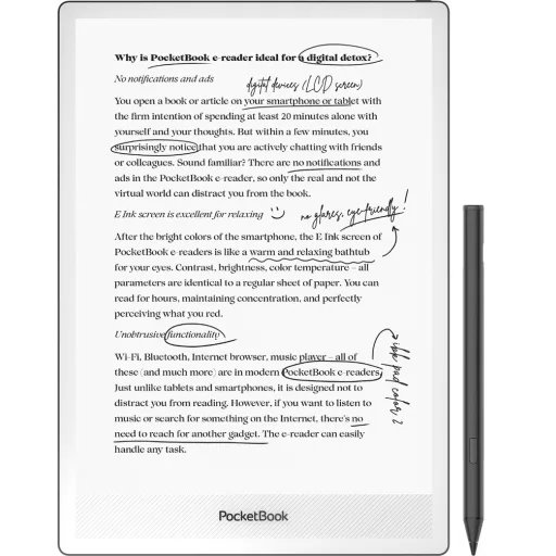 PocketBook InkPad One e-könyv olvasó Érintőképernyő 32 GB Wi-Fi Fekete