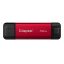 Kingston Technology Dual Portable 512 GB USB Type-A / USB Type-C 3.2 Gen 2 (3.1 Gen 2) Fekete, Vörös
