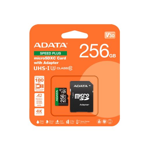 ADATA Speed Plus 256 GB MicroSDXC Class 10