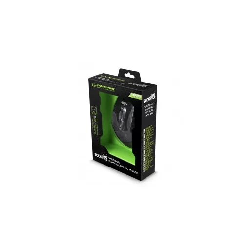 Esperanza MX203 Scorpio egér Játék Jobbkezes USB A típus Optikai 2400 DPI