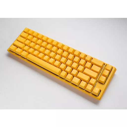 Ducky One 3 Yellow SF billentyűzet Játék USB QWERTY Amerikai angol Sárga