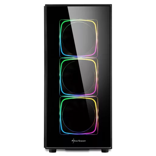 Sharkoon TG6 RGB Midi Tower Fekete