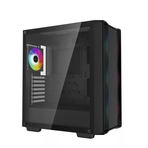 DeepCool CC560 ARGB V2 Midi Tower Fekete