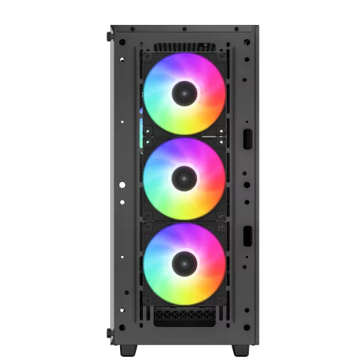 DeepCool CC560 ARGB V2 Midi Tower Fekete