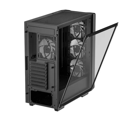 DeepCool CC560 ARGB V2 Midi Tower Fekete