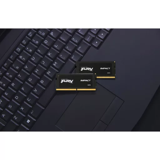 Kingston Technology FURY Impact 16 GB 1 x 16 GB DDR5 6400 MT/másodperc 262-pin SO-DIMM