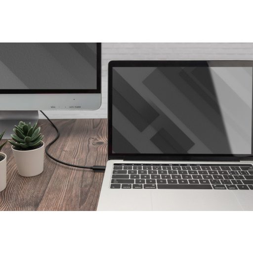 Digitus AK-300330-050-S video átalakító kábel 5 M USB C-típus DisplayPort Fekete