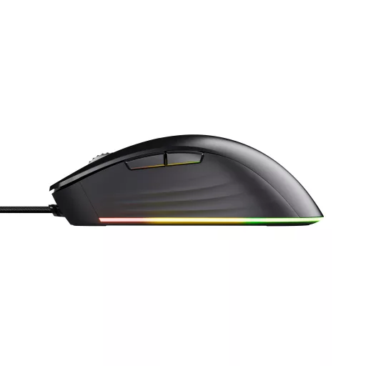 Trust GXT924 YBAR+ egér Játék Jobbkezes USB A típus Optikai 25600 DPI