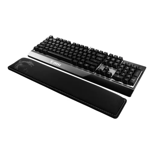 MSI Vigor-WR01 csuklótámasz Memóriahab, Gumi Fekete