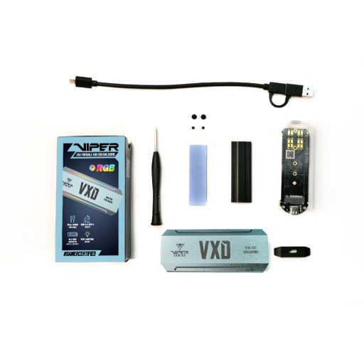 Patriot Memory VXD Külső SSD ház Ezüst M.2