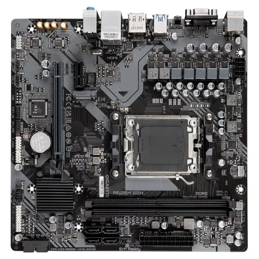 GIGABYTE A620M S2H AMD A620 Socket AM5 Micro ATX
