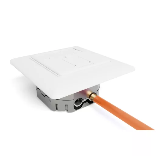 Digitus DN-9010/8-1 csatlakozóaljzat RJ-45 Fehér