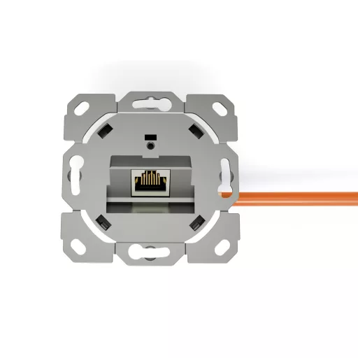 Digitus DN-9010/8-1 csatlakozóaljzat RJ-45 Fehér