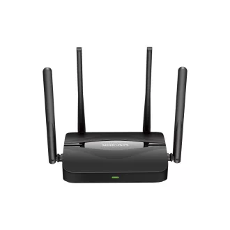   Mercusys MR25BE vezetéknélküli router Gigabit Ethernet Kétsávos (2,4 GHz / 5 GHz) Fekete
