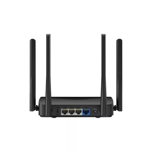 Mercusys MR25BE vezetéknélküli router Gigabit Ethernet Kétsávos (2,4 GHz / 5 GHz) Fekete