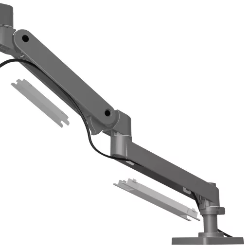 Ergotron LX Pro Series 45-682-293 asztali TV konzol 86,4 cm (34") Sötétszürke