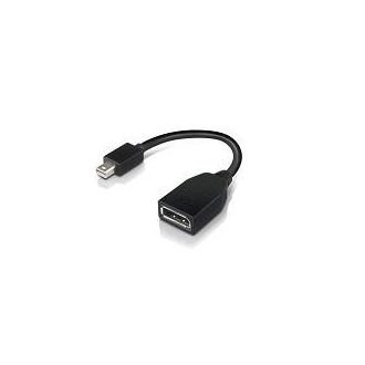 Lenovo 4X90L13971 DisplayPort kábel Mini DisplayPort Fekete