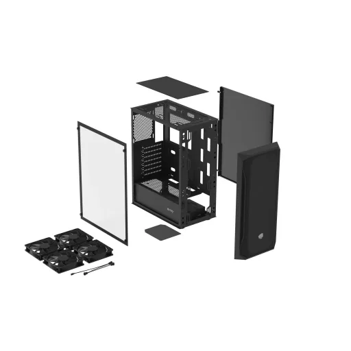 FURY Shobo SH4F Midi Tower Fekete