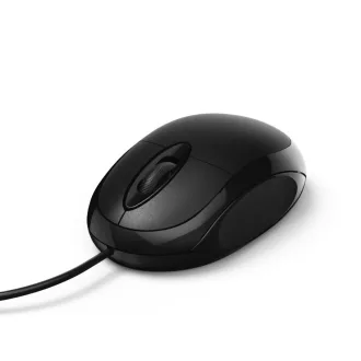   Hama MC-100 egér Irodai Jobbkezes USB A típus Optikai 1000 DPI