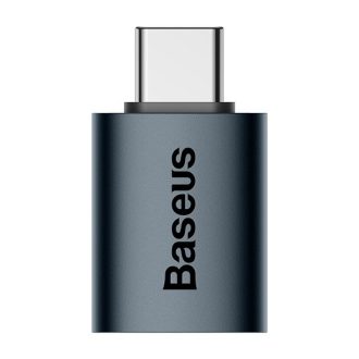   CHG Baseus Ingenuity Mini USB Type-C – USB Type-A OTG adapter, kék